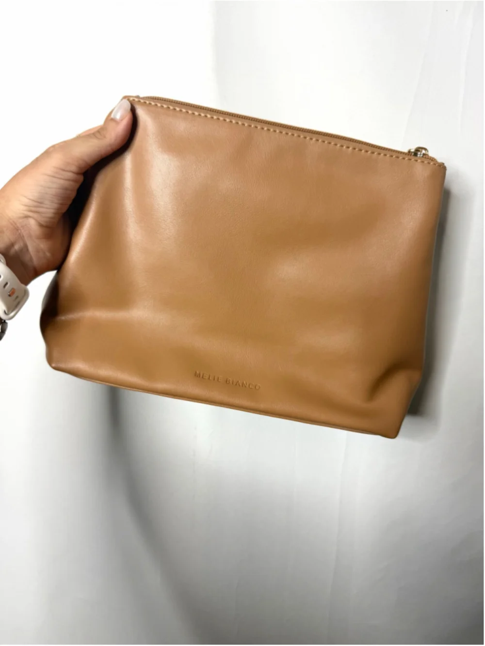 Women's Melie Bianco Tan Clutch One Size
